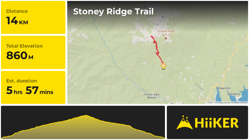 Stoney Ridge Trail | Trinity County | California