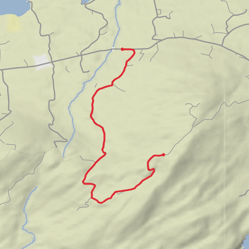 A map preview of the recording Untitled recording.