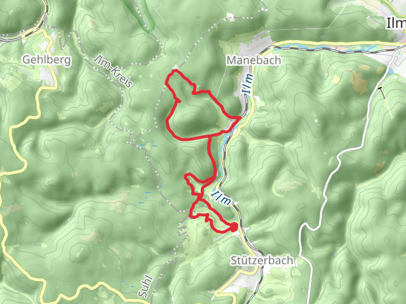 Oberer Berggrabenweg Loop