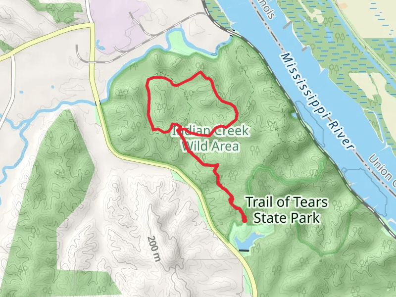Indian Creek Wild Area - Peewah Loop Trail