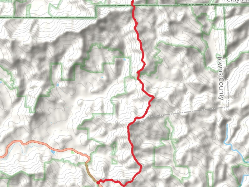 Buzzard Knob and Rocky Knob via Appalachian Trail