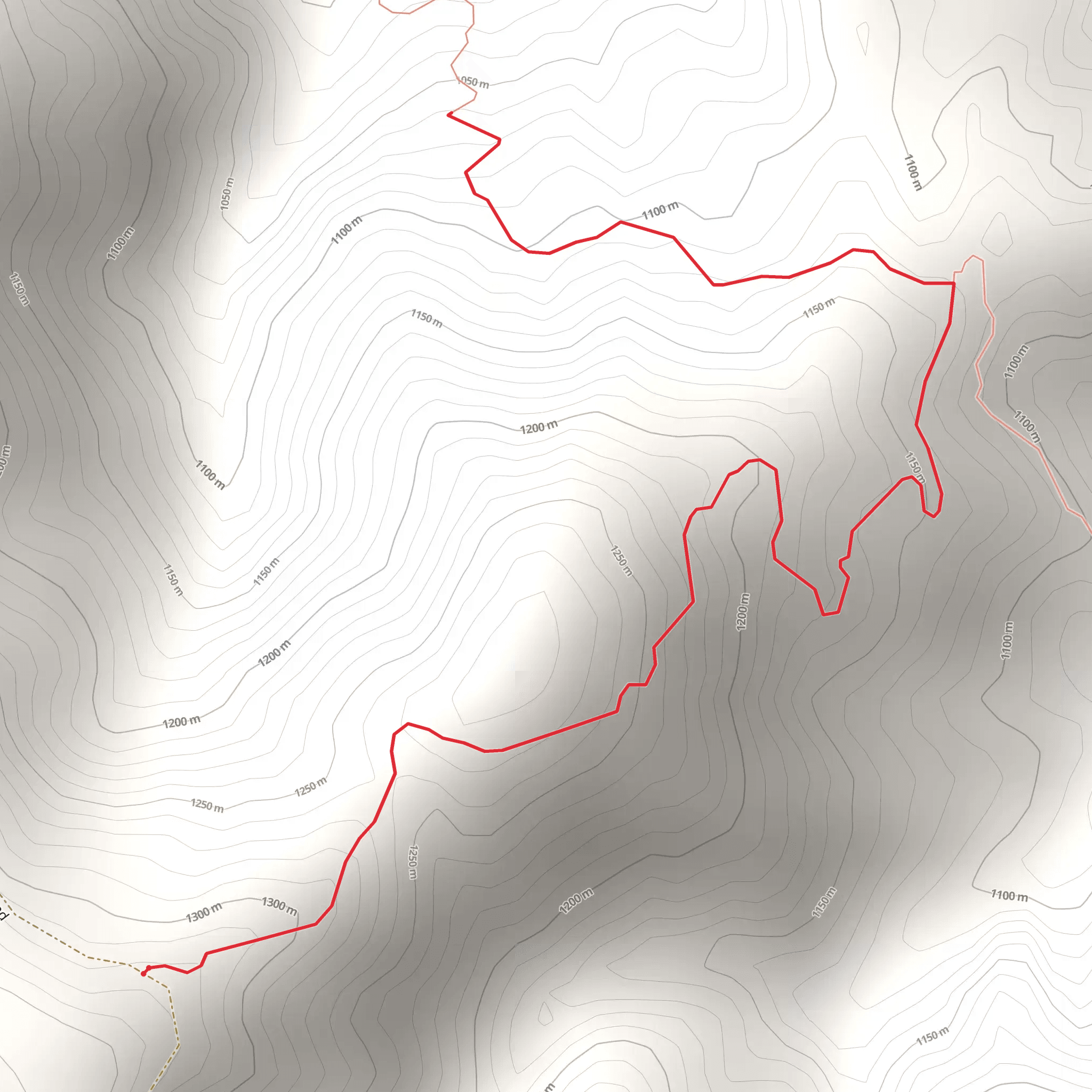 White Rock Connector Trail mobile static map