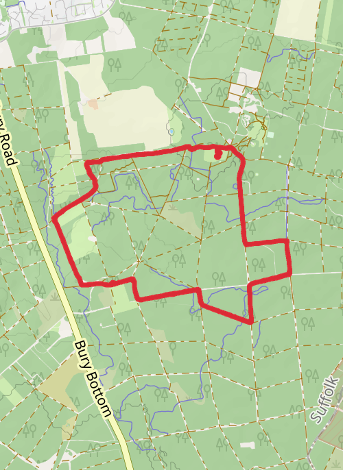 Suffolk Backyard Ultra  mobile static map
