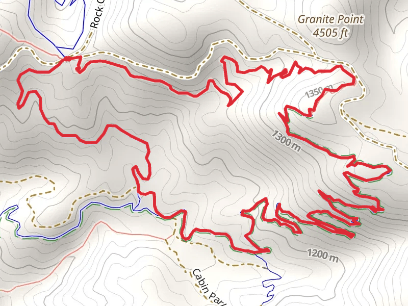 Nemesis, LaFortunes Flight and Jump Loop Trail