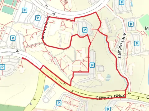 Campus Drive Loop - North
