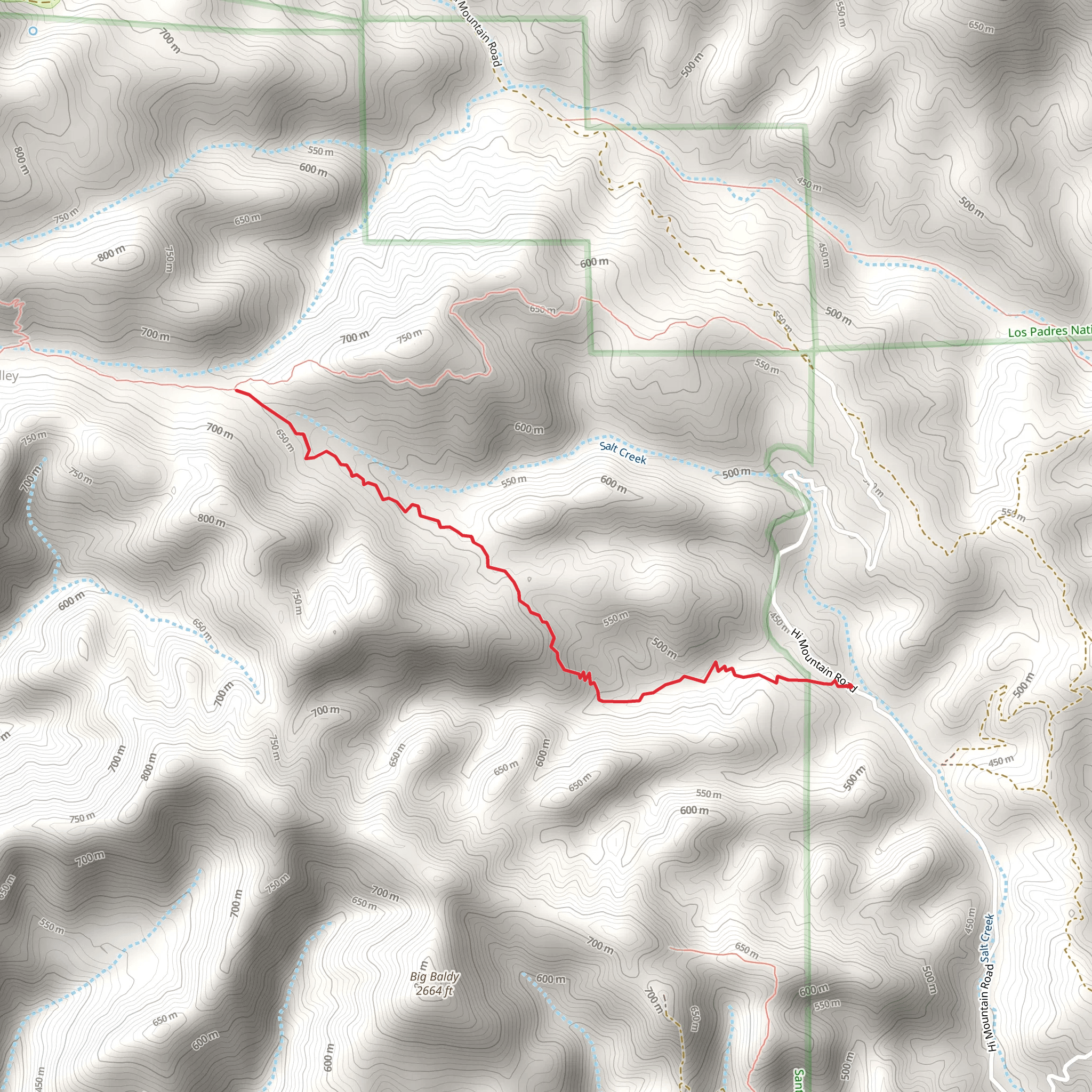 Florence Hart Trail mobile static map