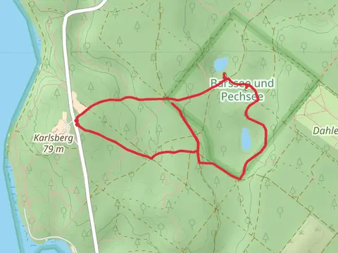 Gluecksfall Pechsee, Explosion der Artenvielfalt and Aussicht Loop via Berlin Wald Klima