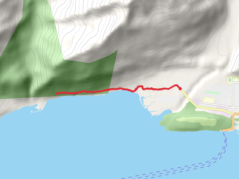 Shoup Bay Trail