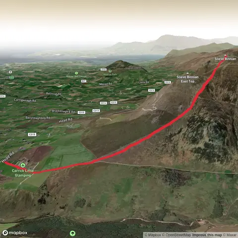 Slieve Binnian Out and Back