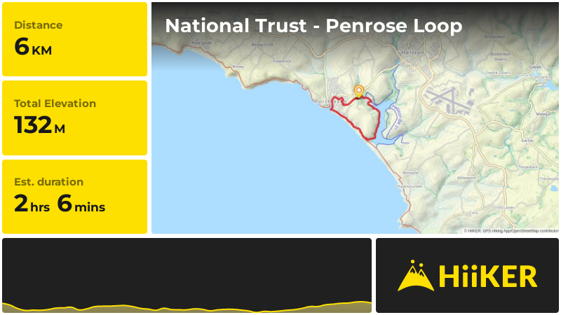 National Trust - Penrose Loop | Cornwall | England