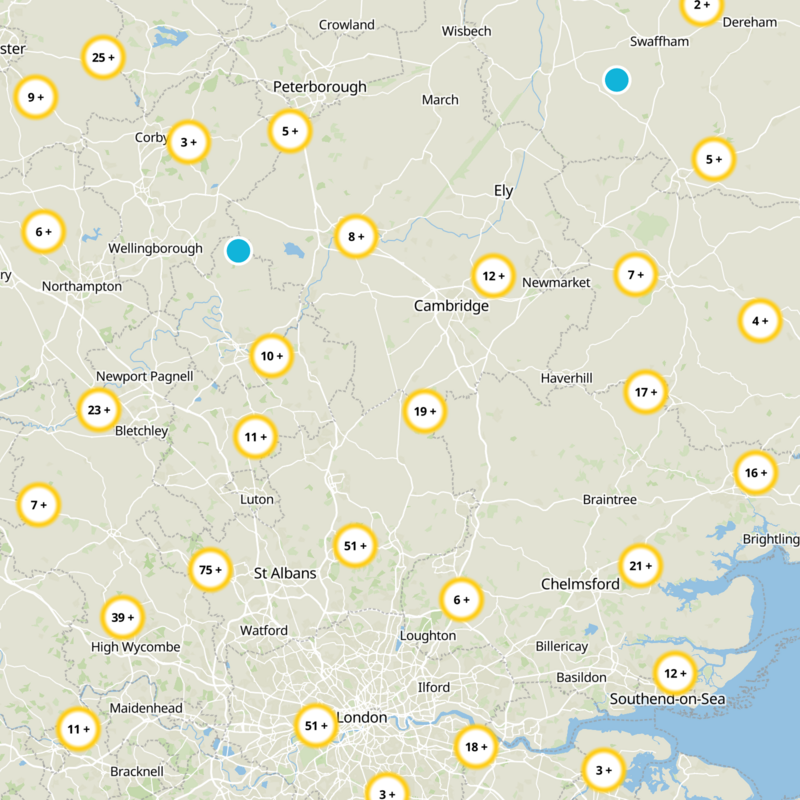 North Hertfordshire Static Map