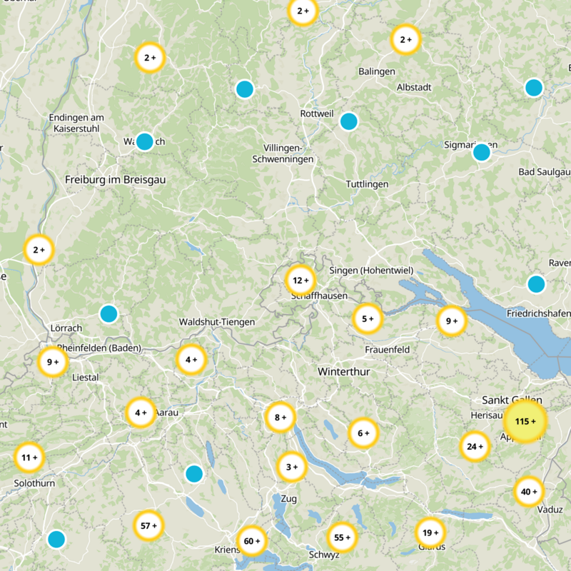 Bezirk Oberklettgau Static Map