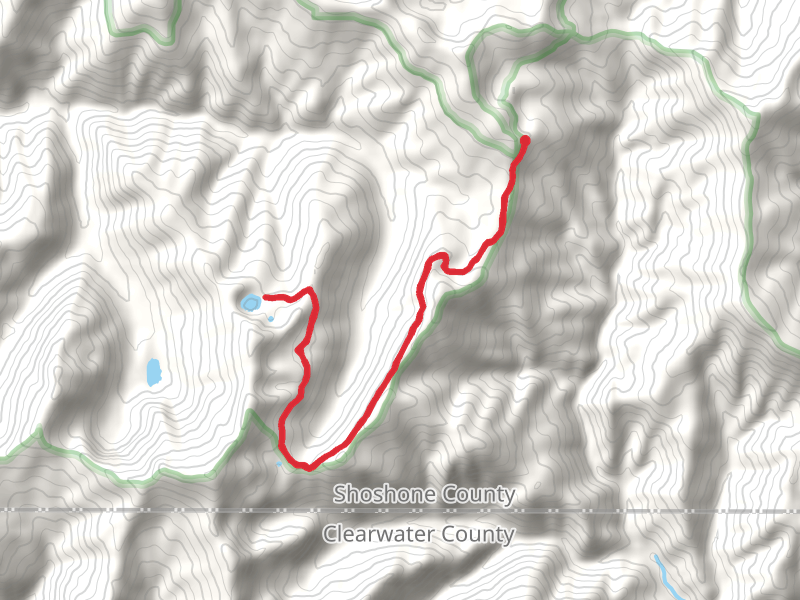 Fawn Lake via Mallard Peak Trail