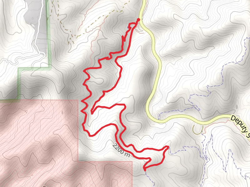 Tunnel Canyon and Birdhouse Ridge Loop