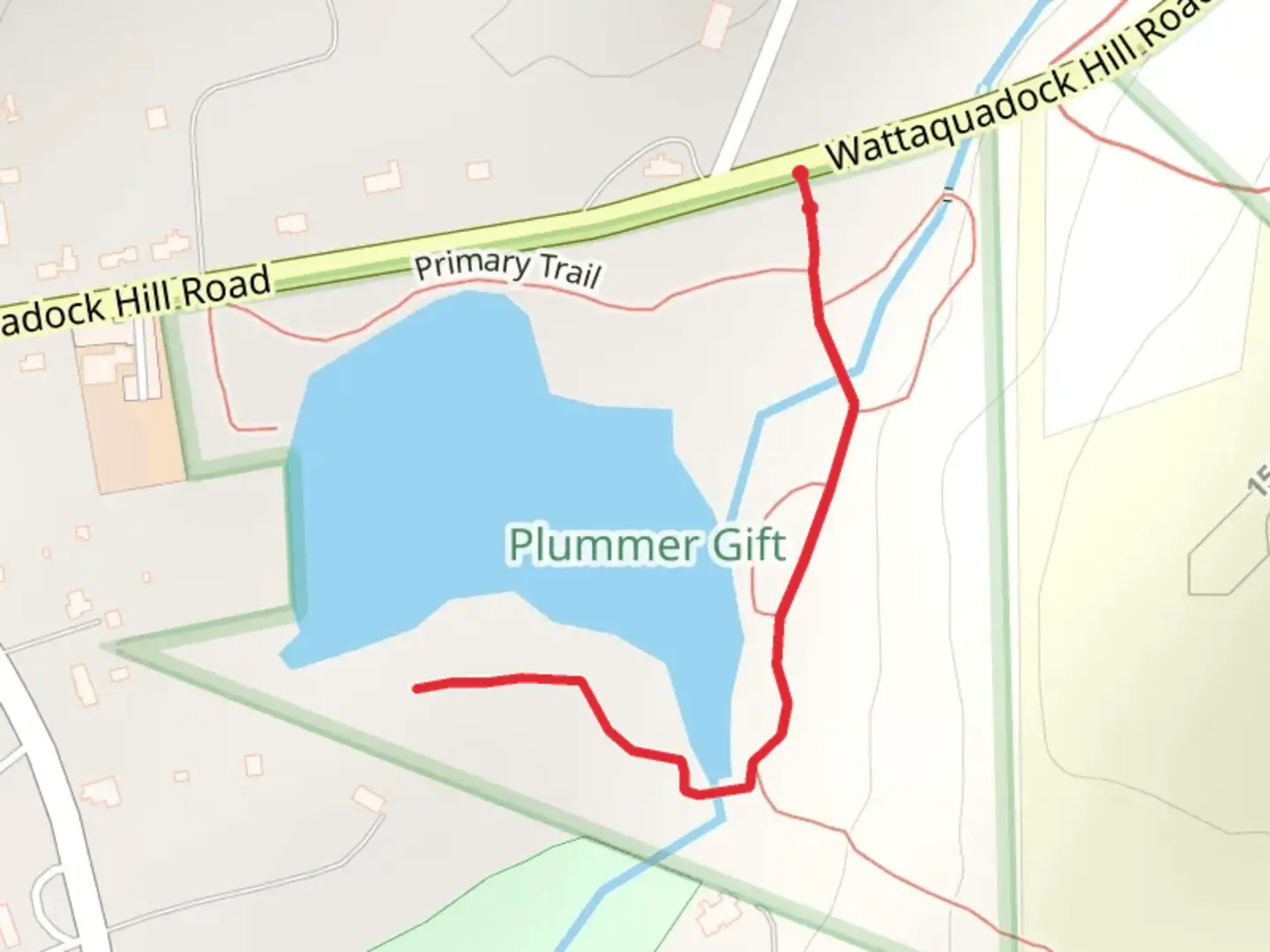 An image depicting the trail Clinton Fish and Game Trail and its surrounding area.