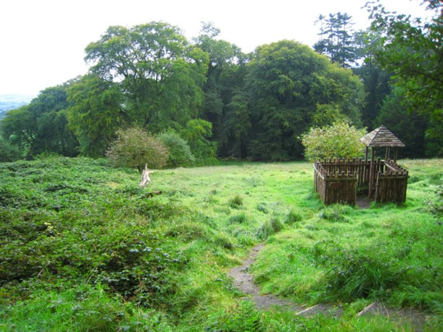 An image depicting the trail The Giant’s Lair Slieve Gullion and its surrounding area.
