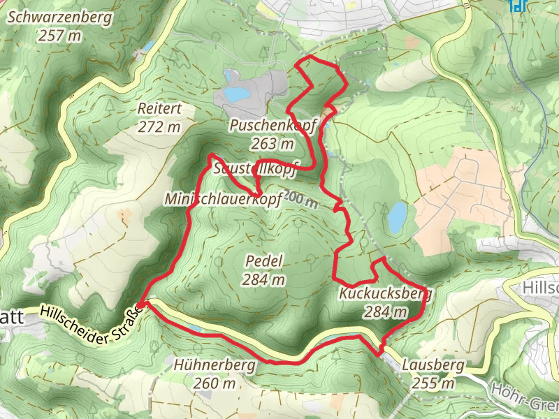 Waldschluchtenweg Loop