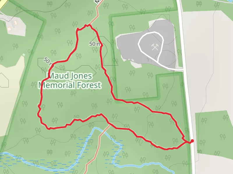 Maud Jones Memorial Forest Trail Loop