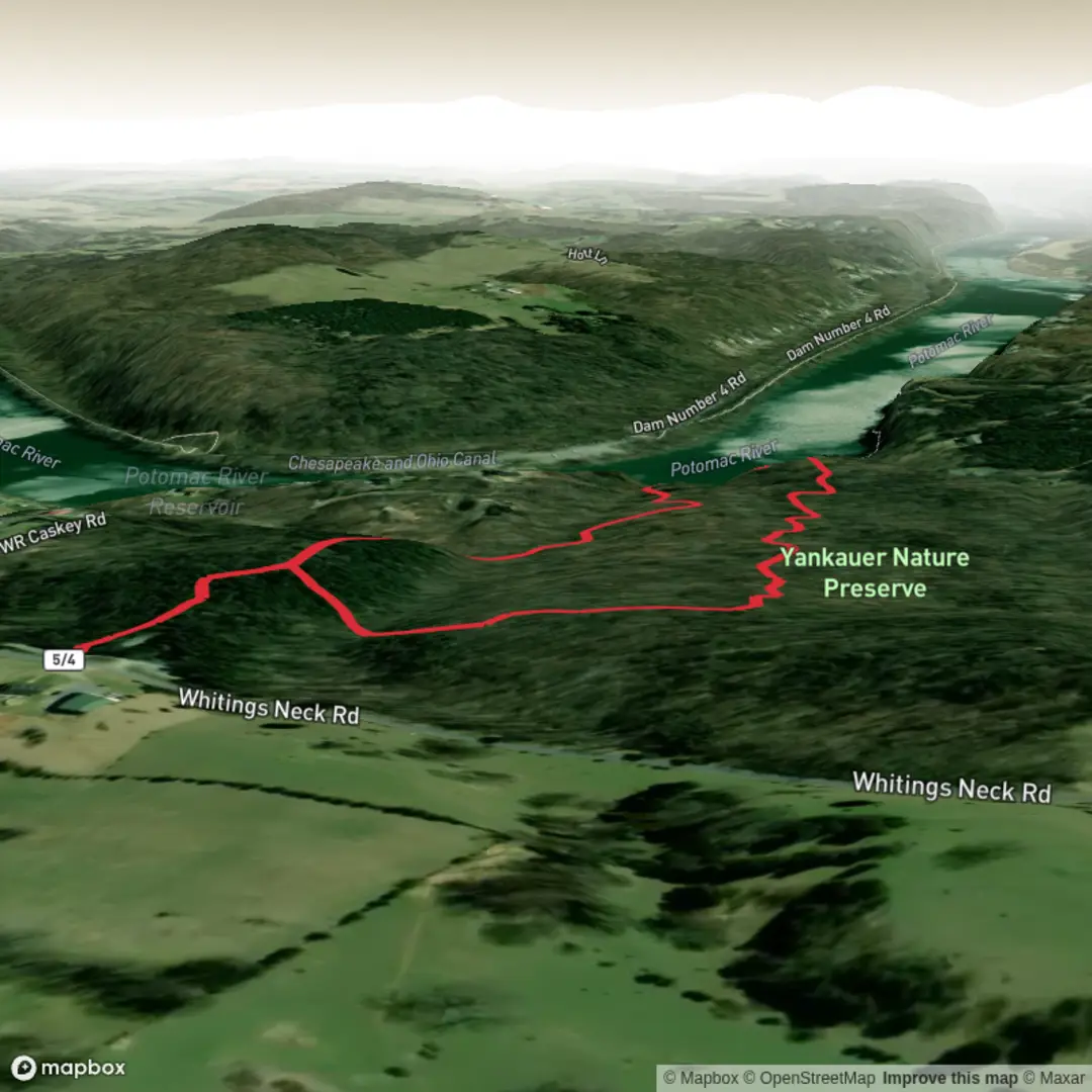 An image depicting the trail Kingfisher Trail and its surrounding area.