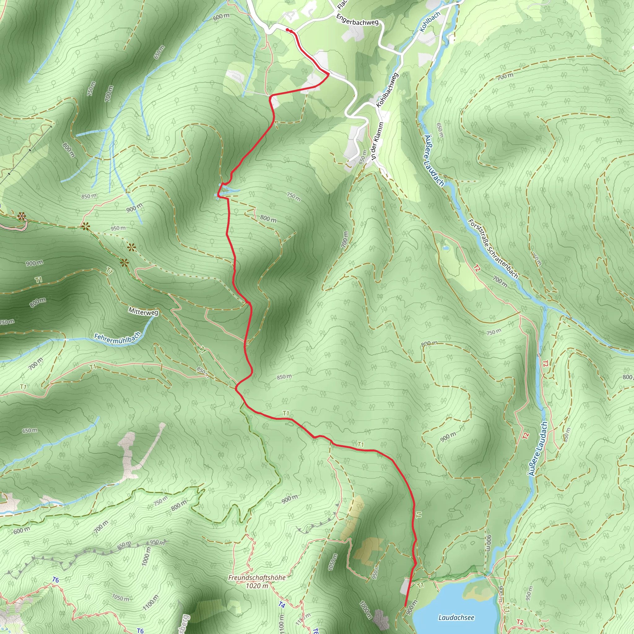 Radmoosstraße - Gmunden mobile static map