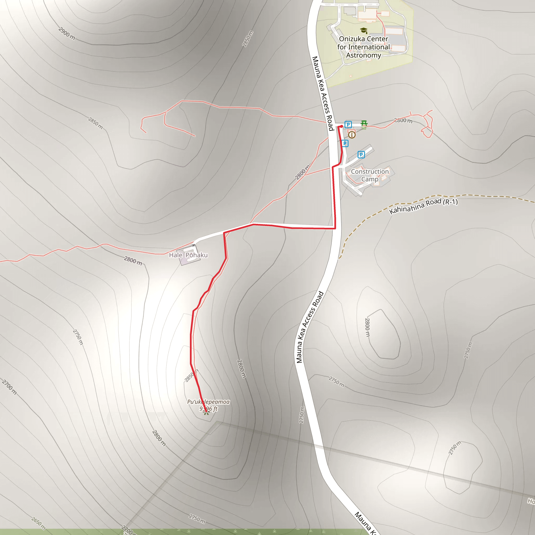 Puʻukalepeamoa mobile static map