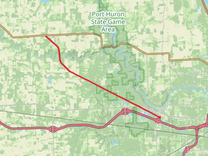 Wadhams to Avoca Trail