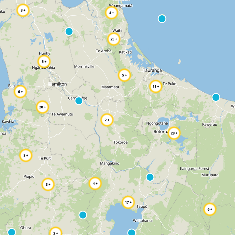 South Waikato Static Map
