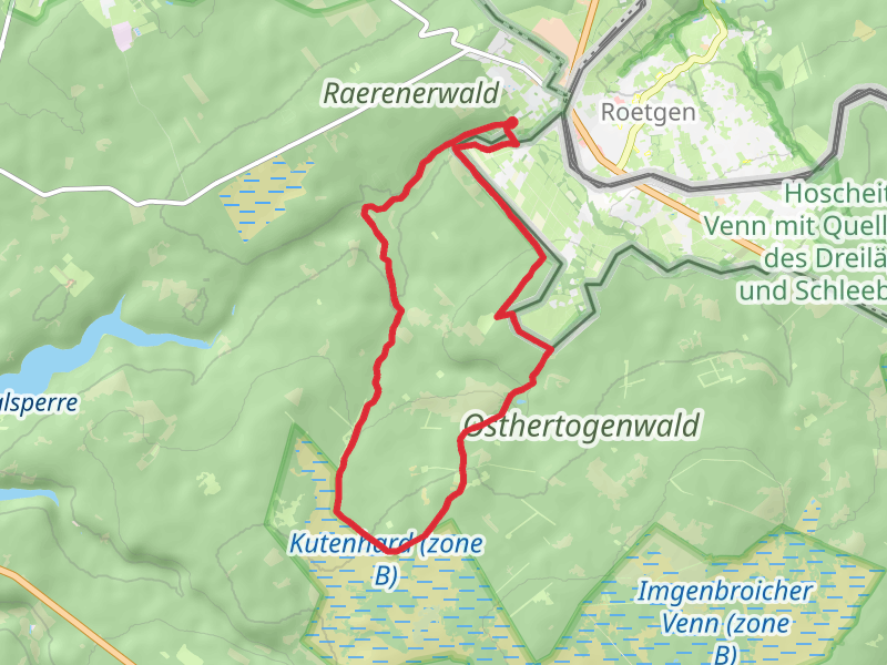 Eschbach via Petergensfeld and Eifelsteig