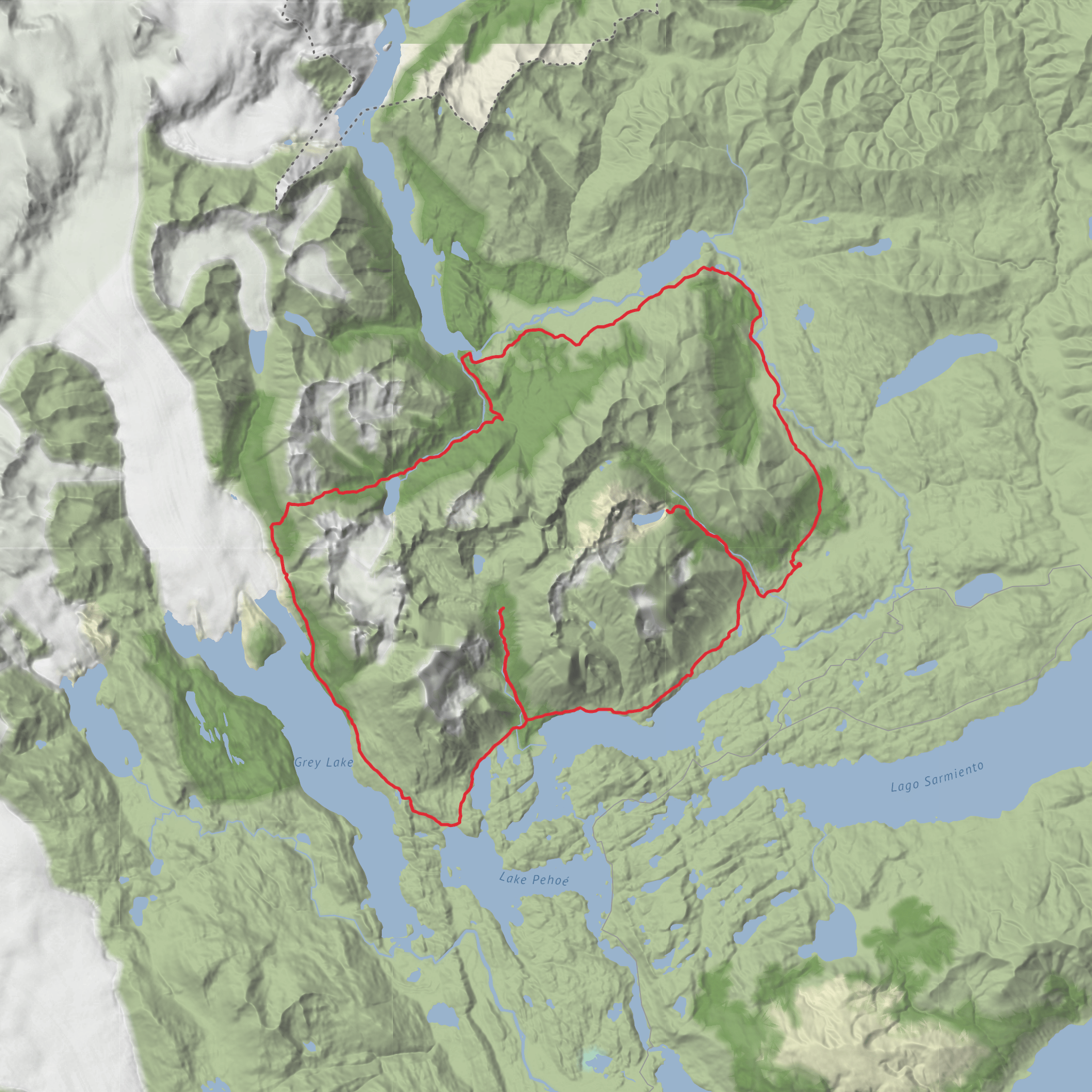 O Circuit Patagonia mobile static map
