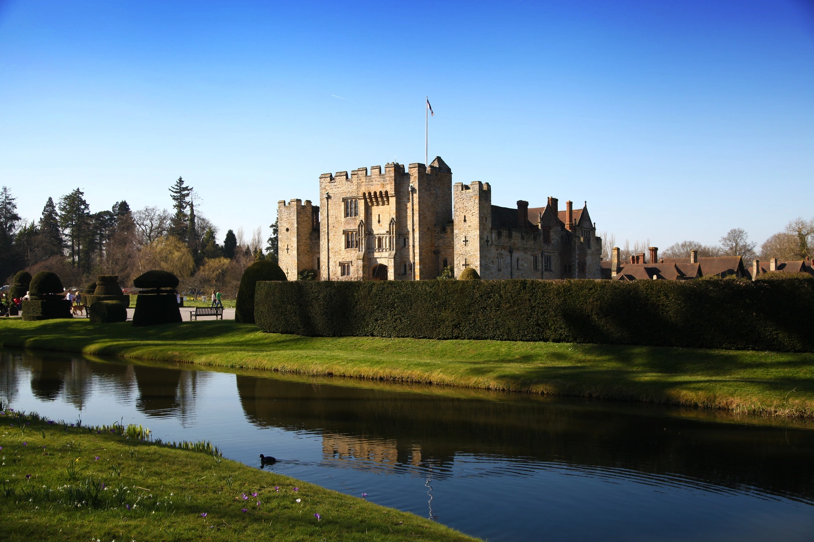 An image depicting the trail Castles of Kent Walk and its surrounding area.