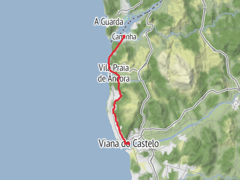 Hike on Portugese Coastal Camino thumbnail