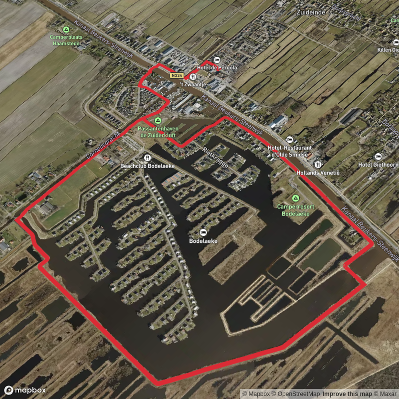 Jonen Weg and Bodetaekepad Loop