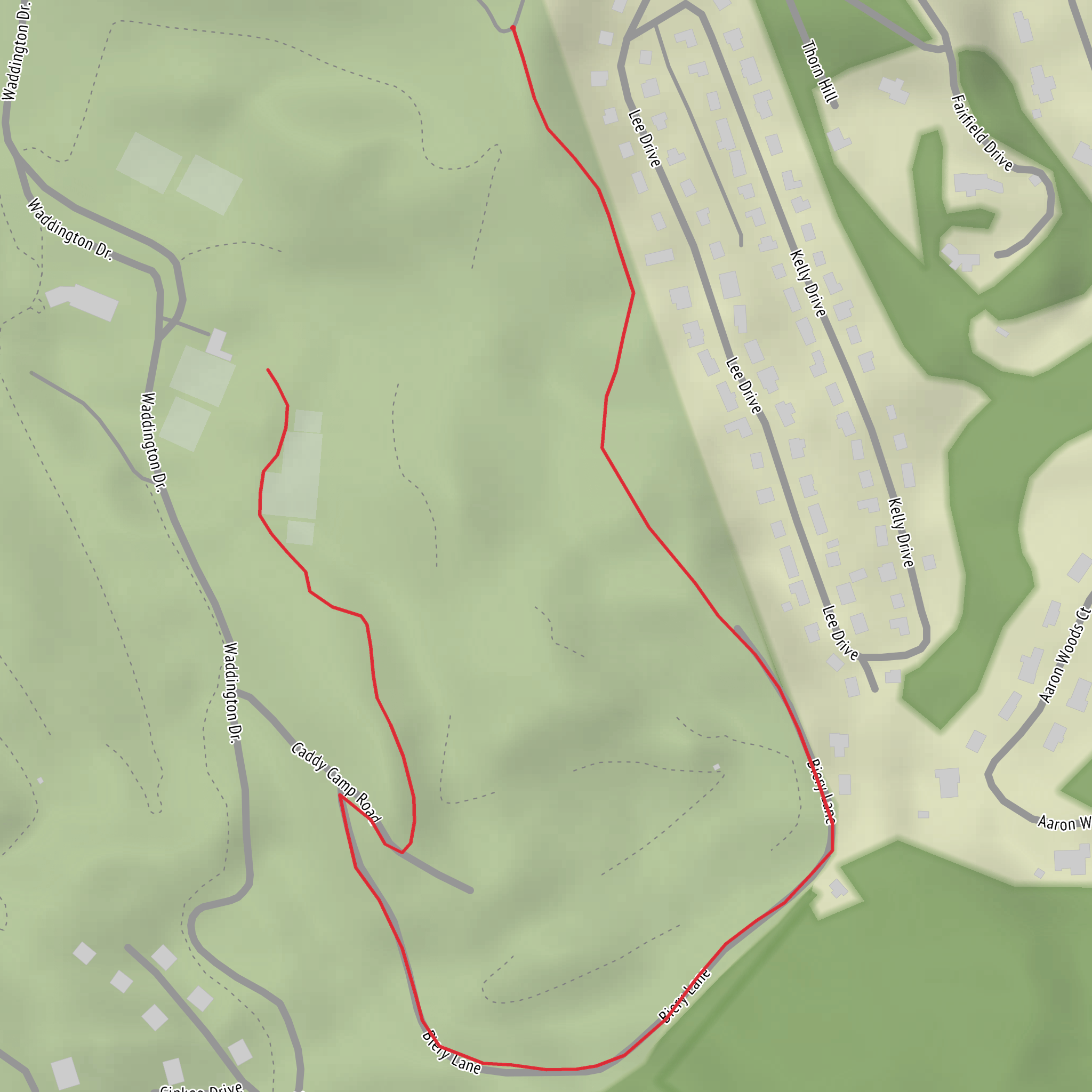 Roosevelt Trail - Purple Trail mobile static map
