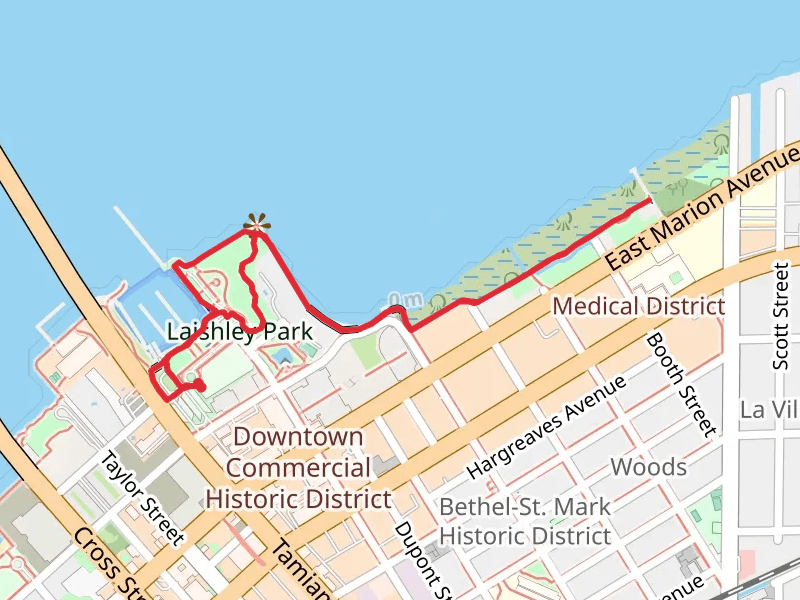 Laishley Park and Harborwalk East