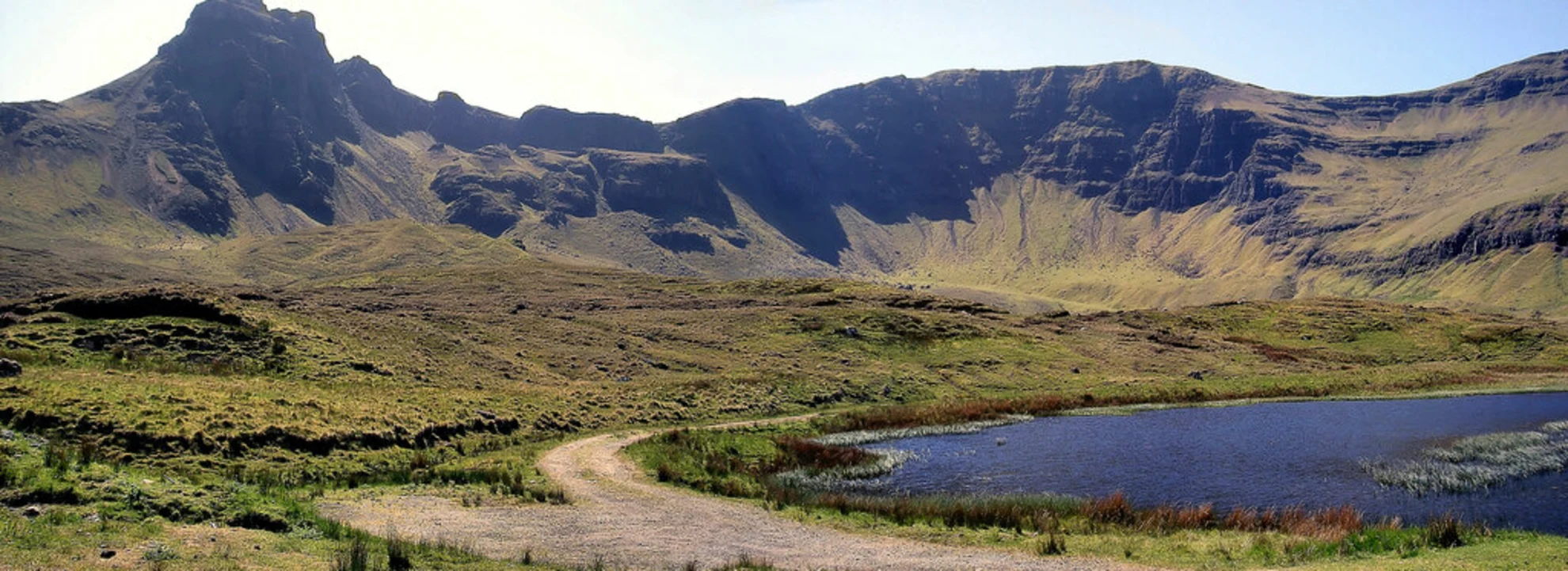 An image depicting the trail Loch Cuithir from Leath and its surrounding area.