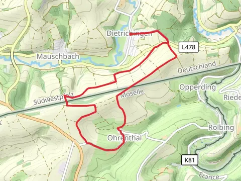 Schulzenbuhl, Ohrenthal and Auf der Hohe Loop