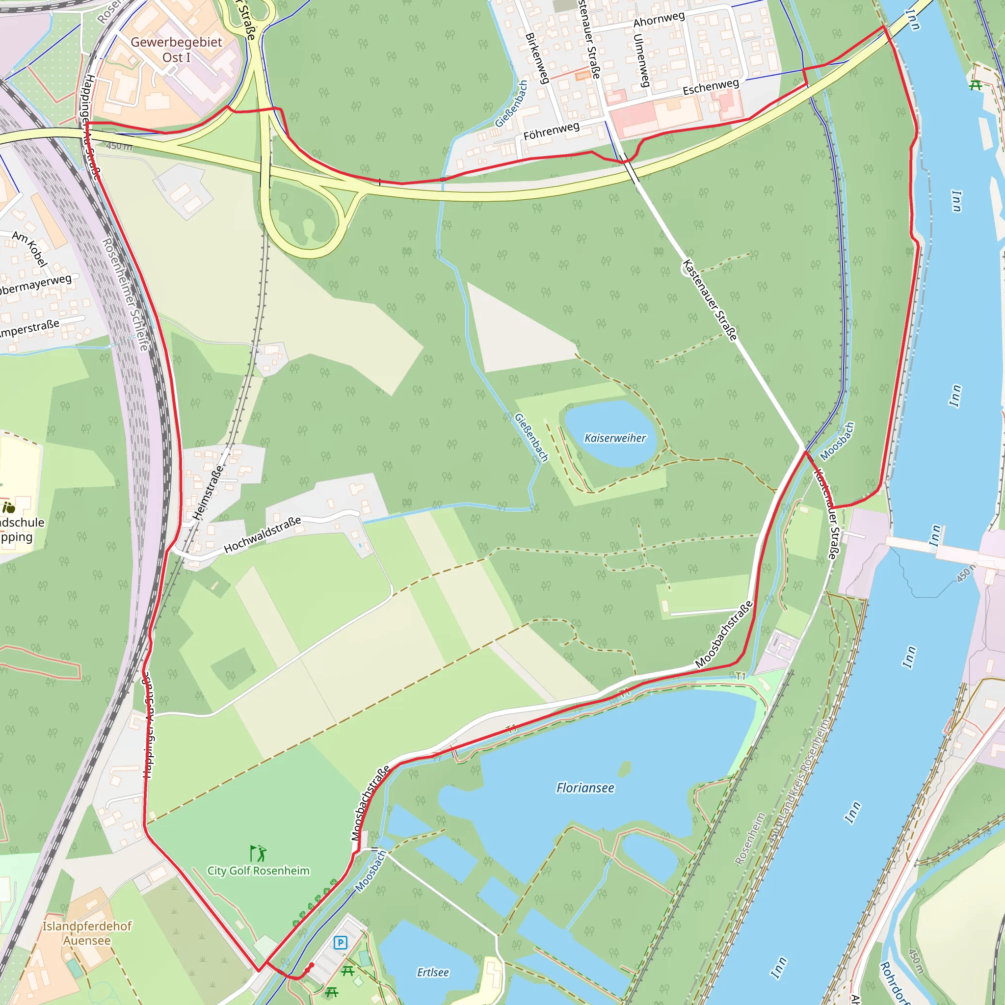 Floriansee and Inn mobile static map