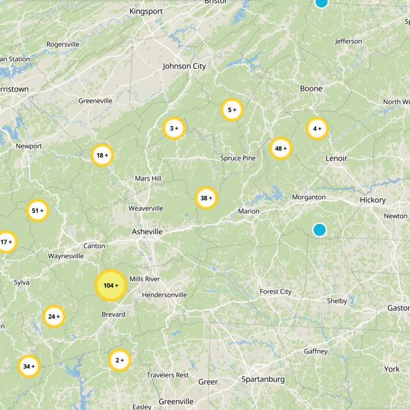 McDowell County Static Map