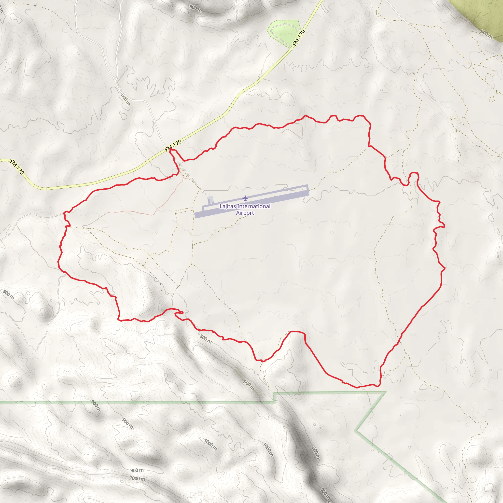 Loop 3 and 4 Loop from FM 170 mobile static map