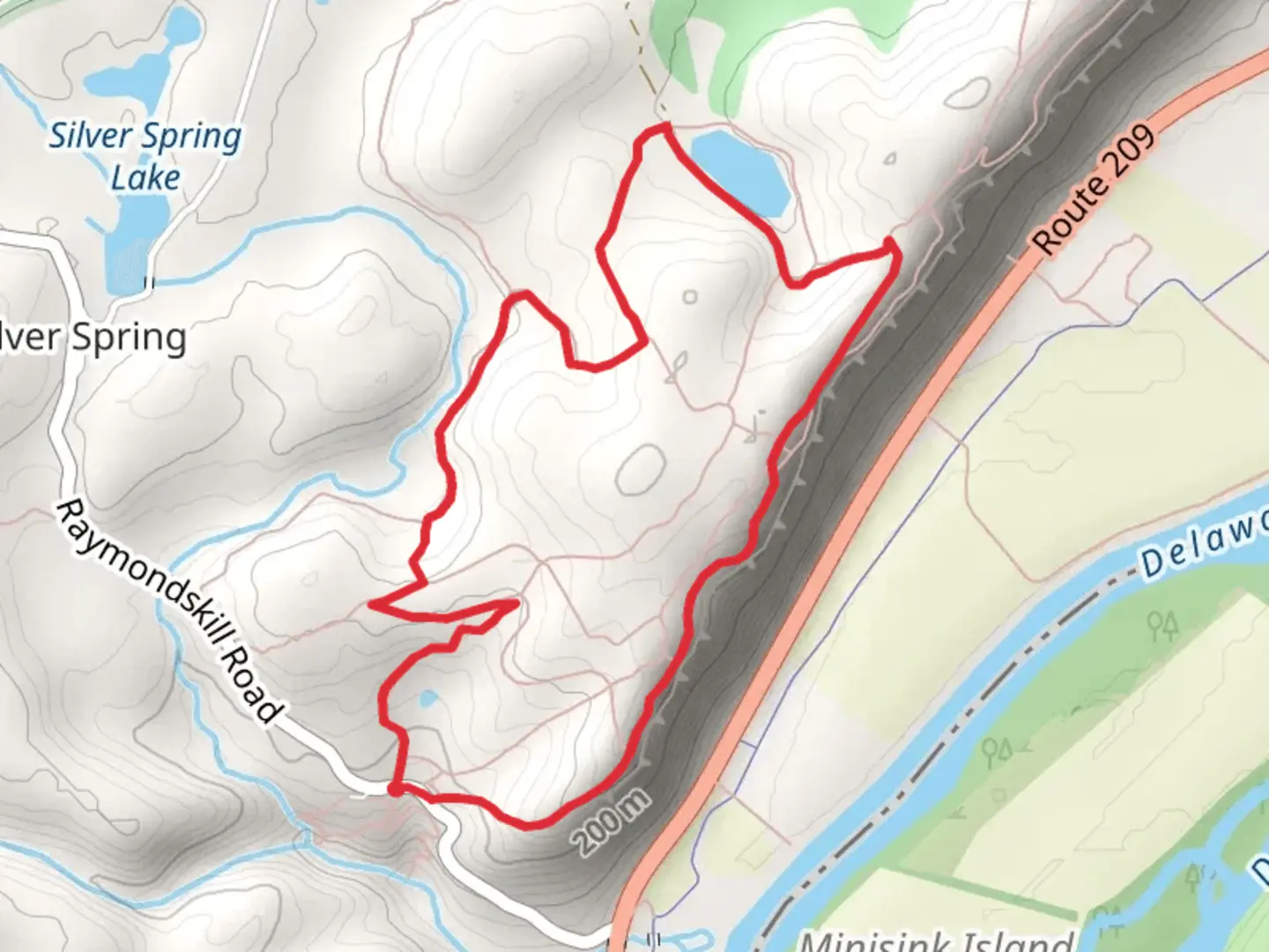 An image depicting the trail Buchanan Trail and Cliff Trail Loop and its surrounding area.
