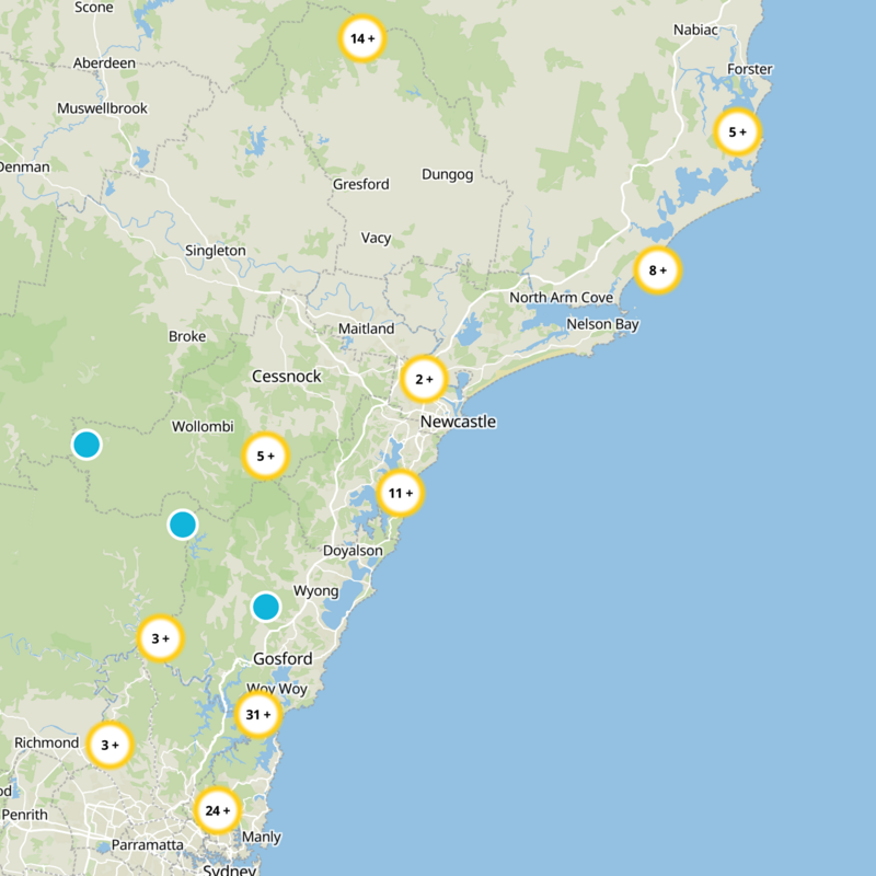 Newcastle Static Map