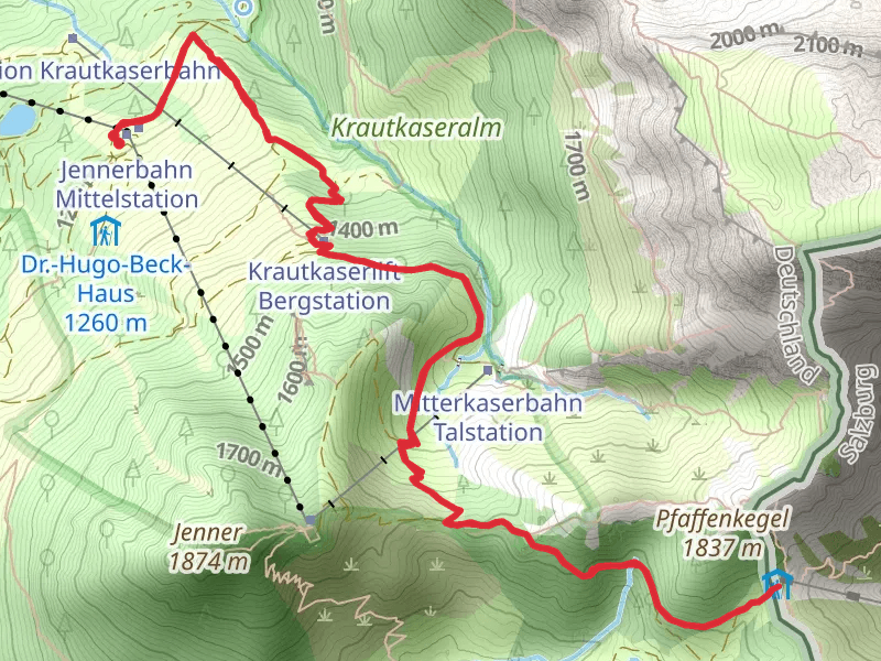 Carl-von-Stahl-Haus Walk from Halbzeit