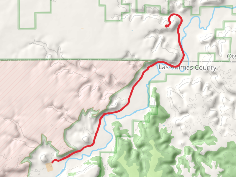 Picketwire Canyon Trail