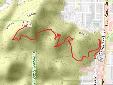 C Hill via E Z Trail