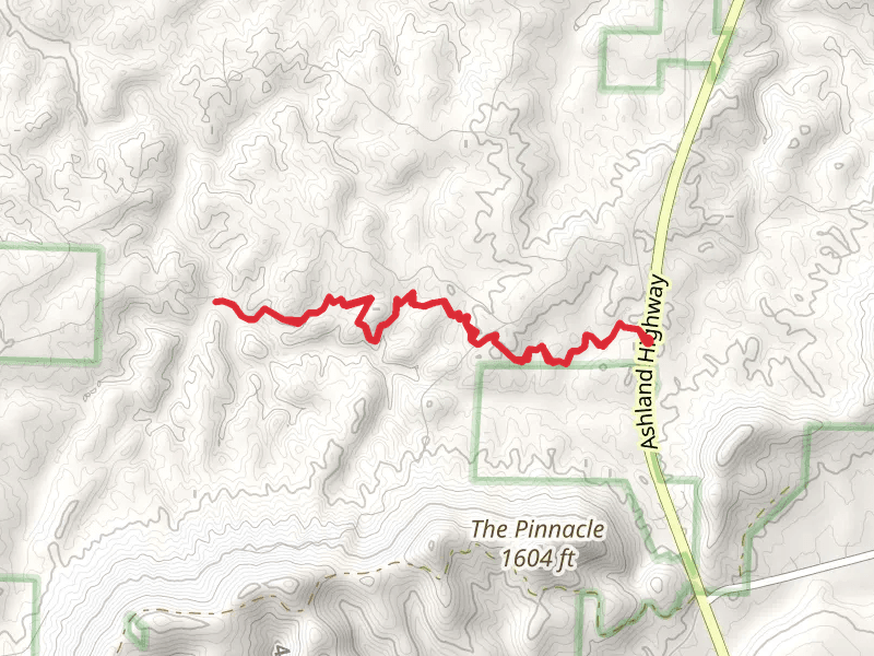Pinhoti Trail from Ashland Highway