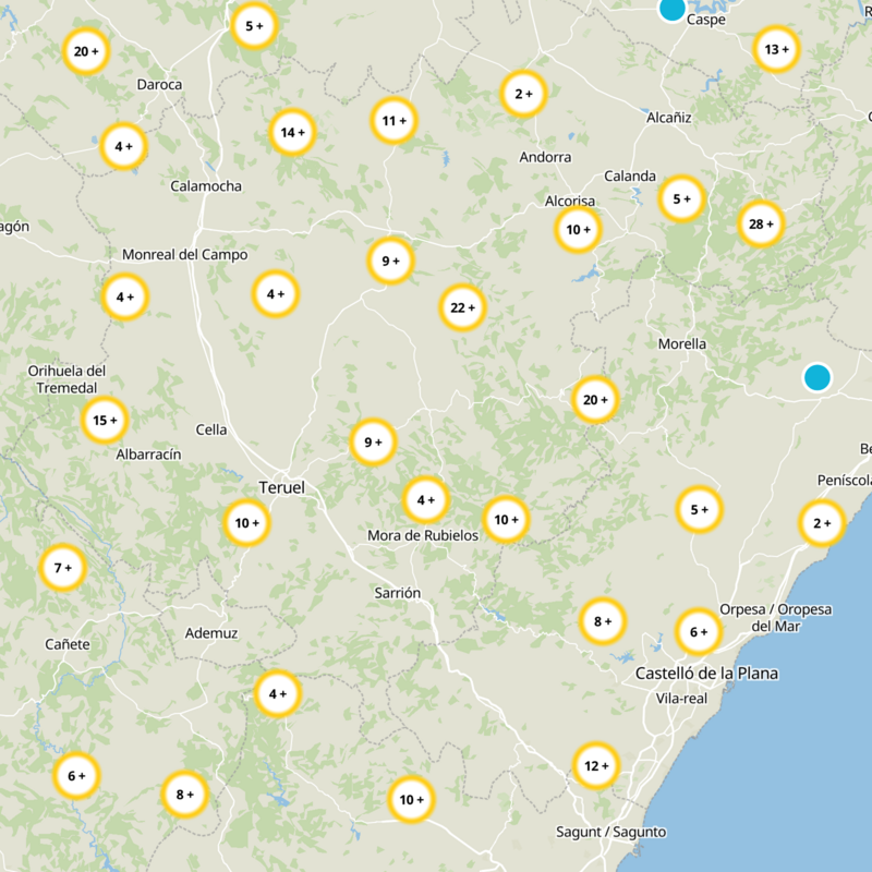 Gúdar Static Map