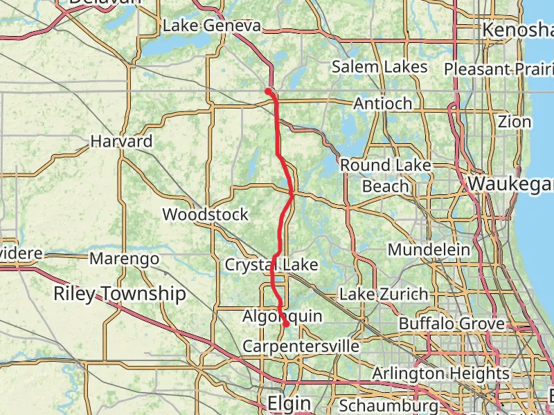 McHenry County Prairie Trail - Genoa City