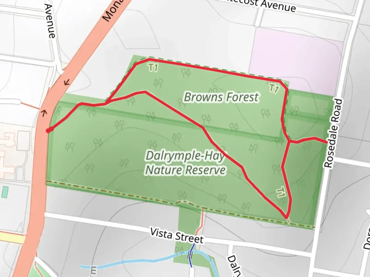 An image depicting the trail Browns Forest Loop Trail and its surrounding area.