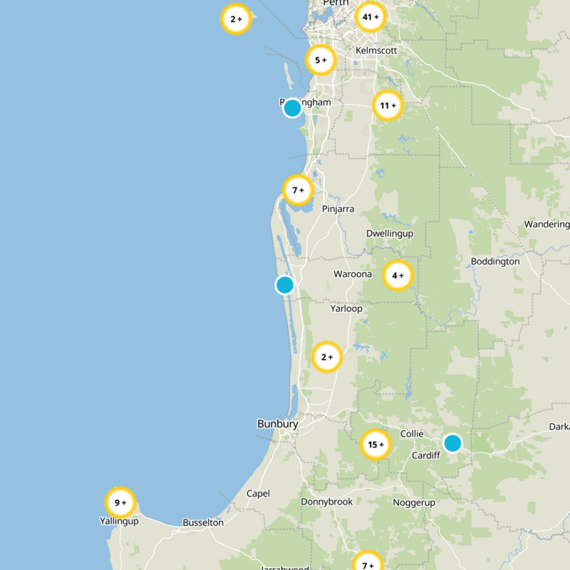 Waroona Static Map