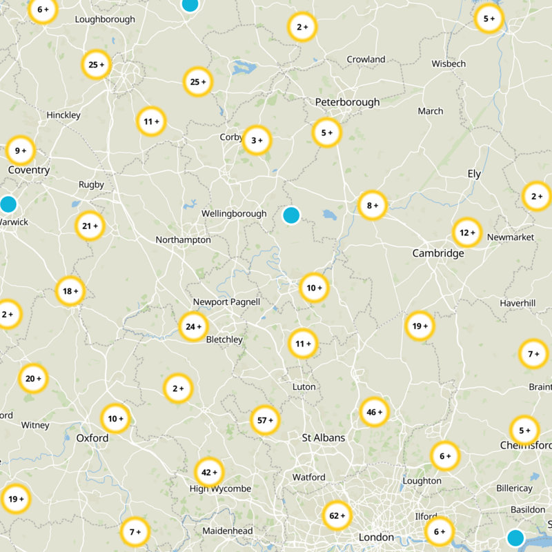 Bedford Static Map